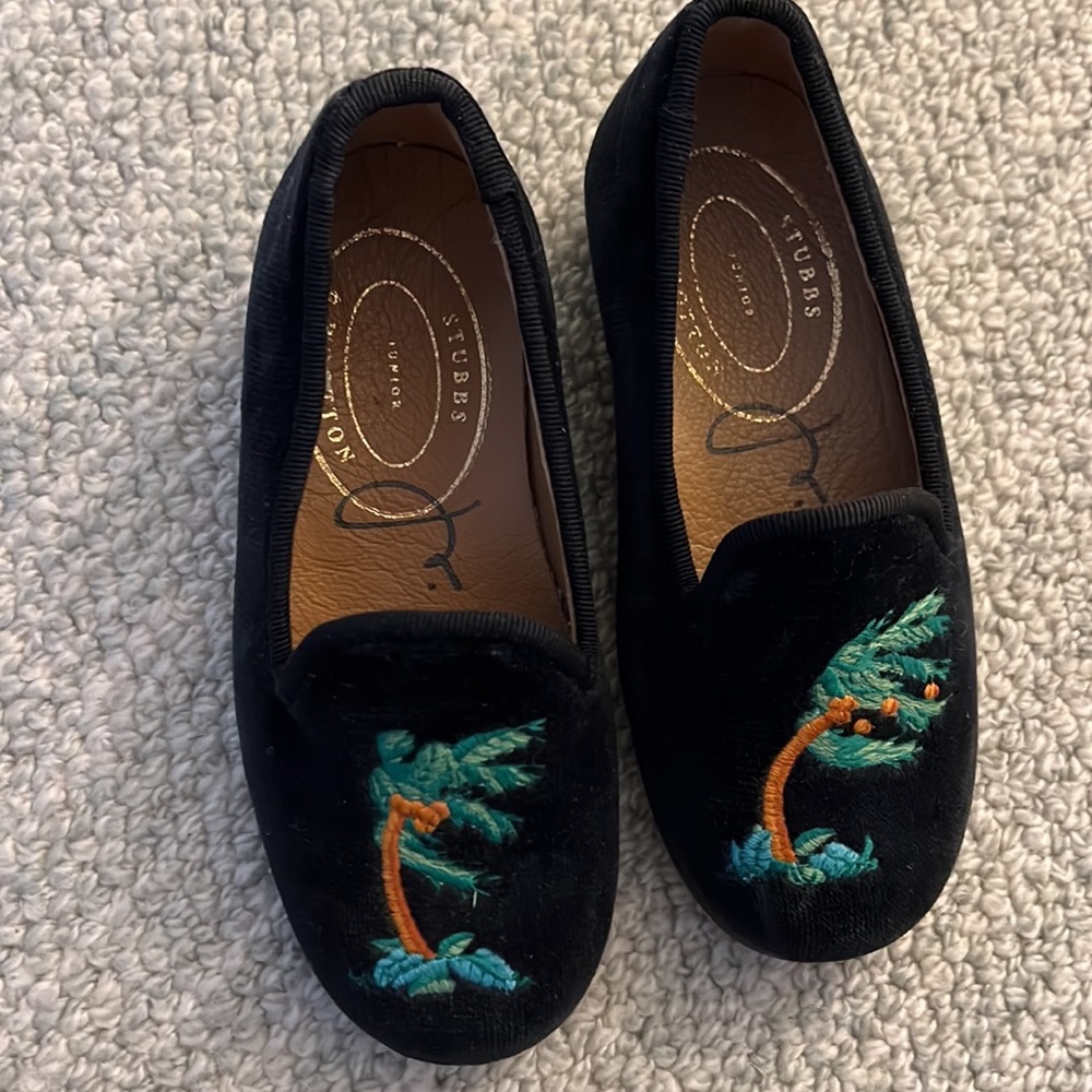 Stubbs Wootton dress loafer slipper 24